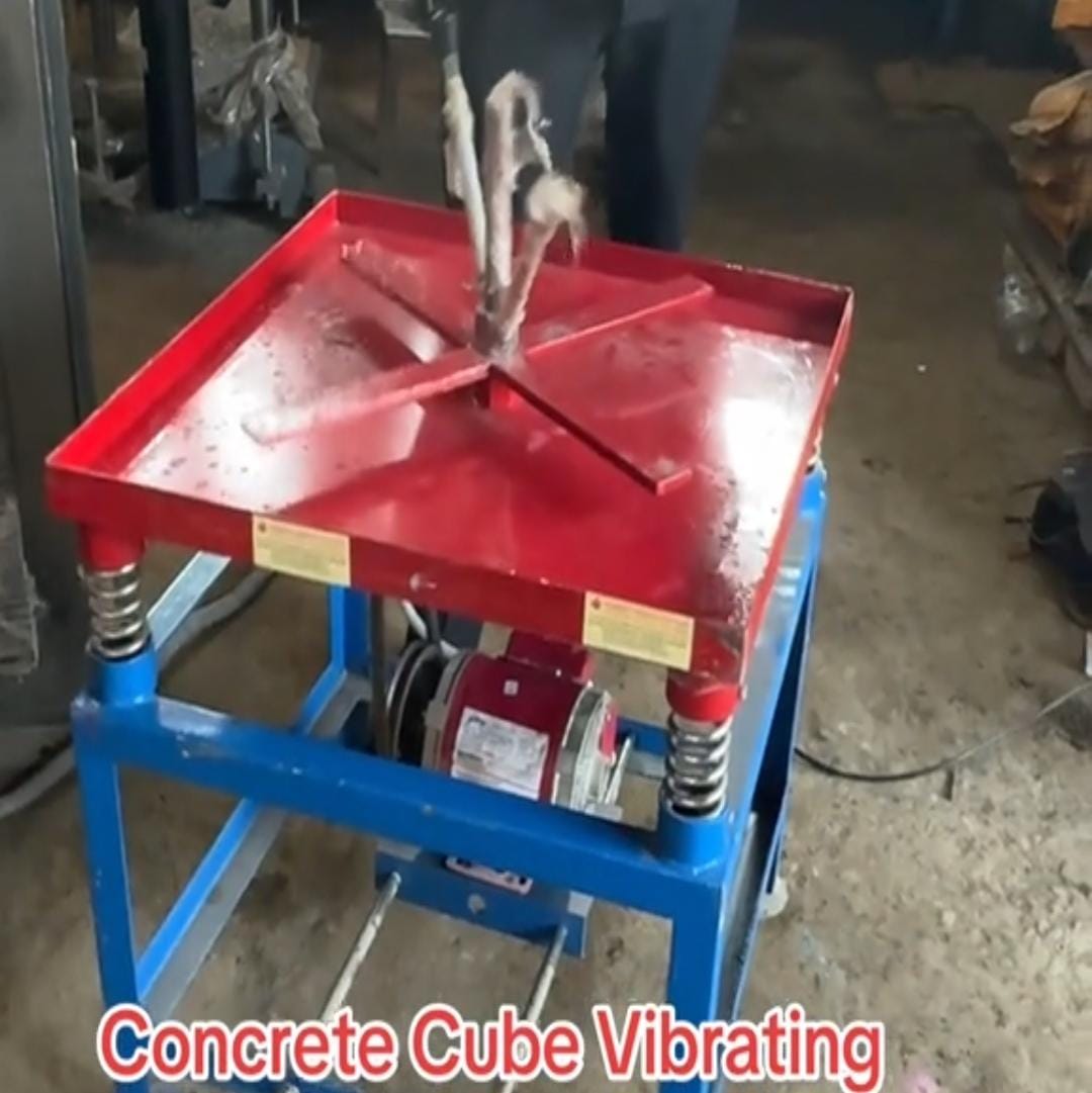 Concrete Cube Vibrating Machine